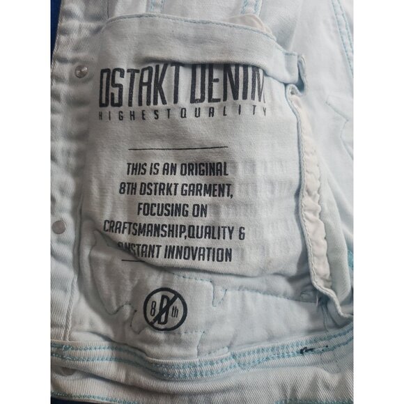 Stall & Dean x 8th Dstrkt Denim Jacket Crown Monarchs  Men's Size Medium - Picture 5 of 16